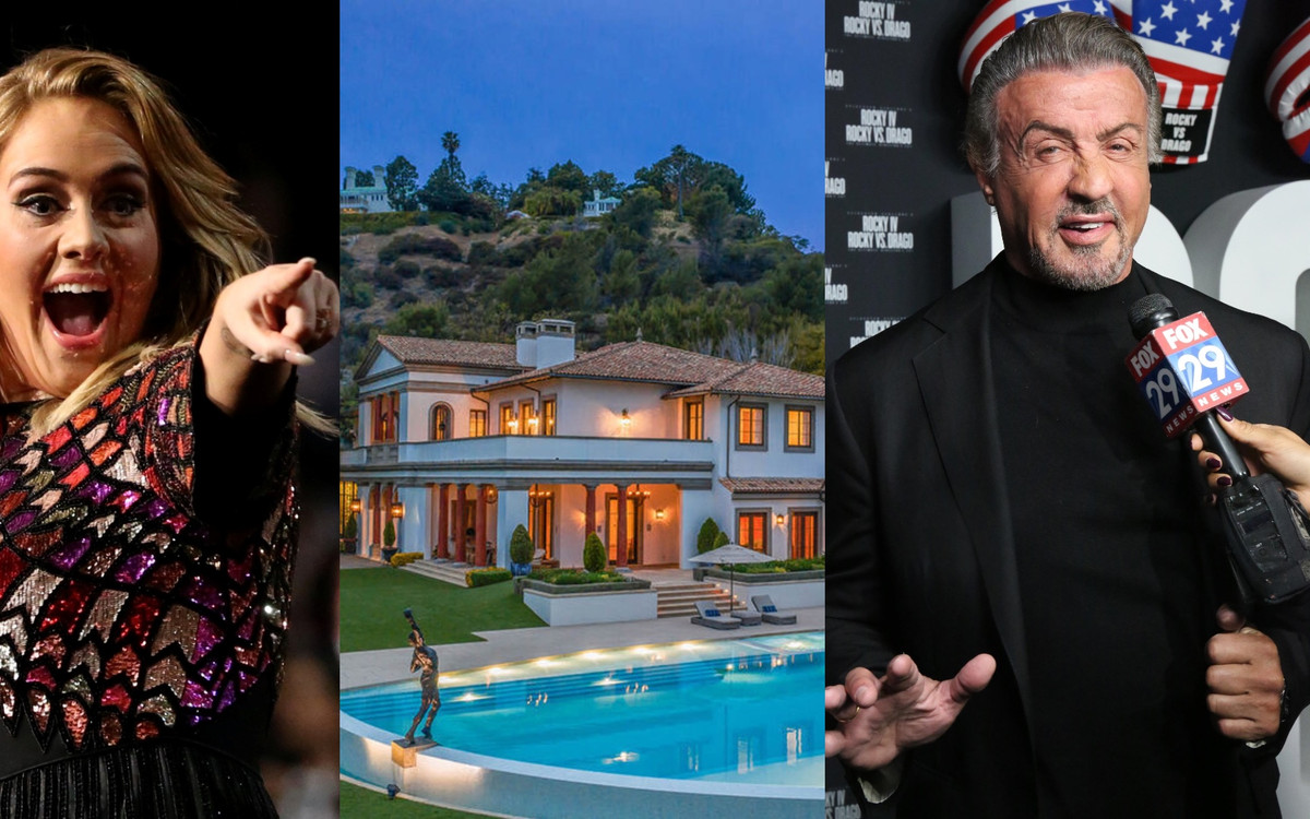 Adele kupuje dom Sylvestra Stallone. Kosztuje fortunę! (ZDJĘCIA)