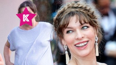 45-letnia Milla Jovovich źle znosi końcówkę ciąży (ZDJĘCIA)