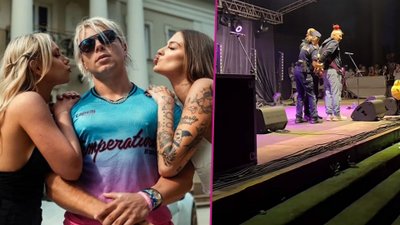 Szokujące sceny na koncercie Skolima. Zakuli w kajdanki i wyprowadzili ze sceny