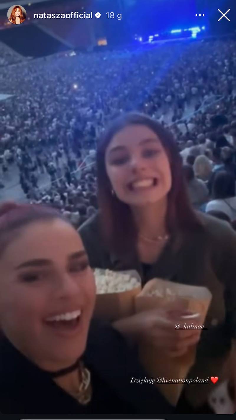 Natasza Urbańska z córką