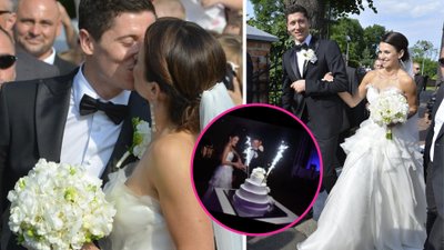 Lewandowscy świętują 10. rocznicę ślubu! Ania po raz pierwszy pokazał film z wesela