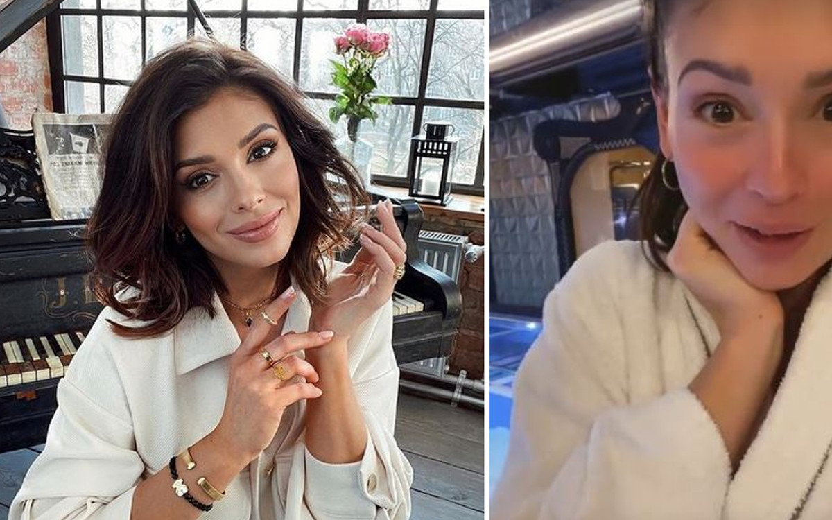 Klaudia Halejcio eksponuje brzuszek w stroju kąpielowym: “Hipopotam szykuje się do wejścia do wody”