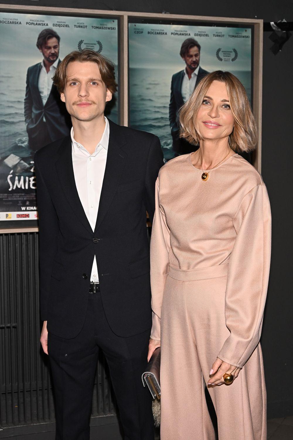 Aneta Kręglicka z synem/Radosław NAWROCKI / Forum