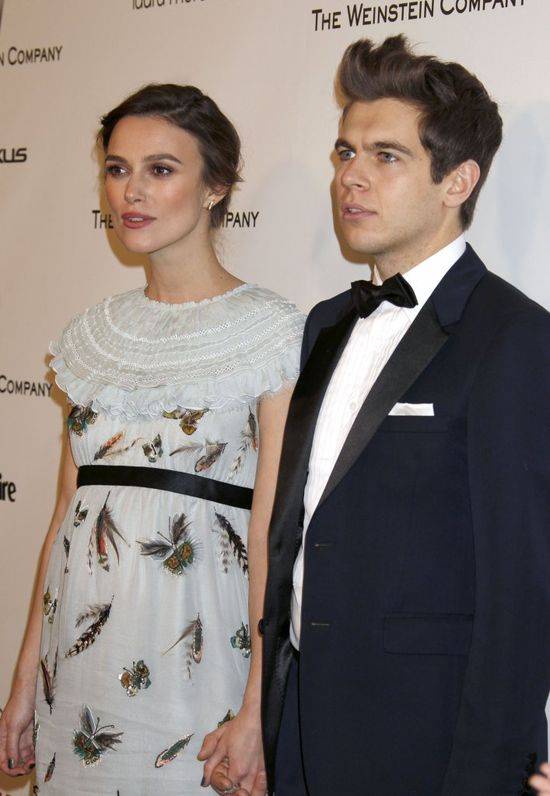 Styl ciężarnej Keiry Knightley