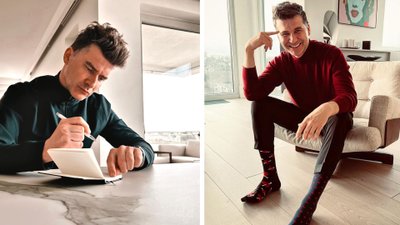 Zobaczcie, jak Tomasz Kammel mieszka w centrum Warszawy: panorama na miasto, własna siłownia…