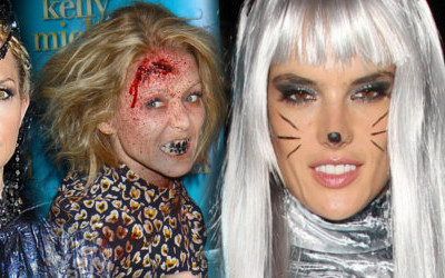 Tak gwiazdy bawiły się na Halloween (FOTO)