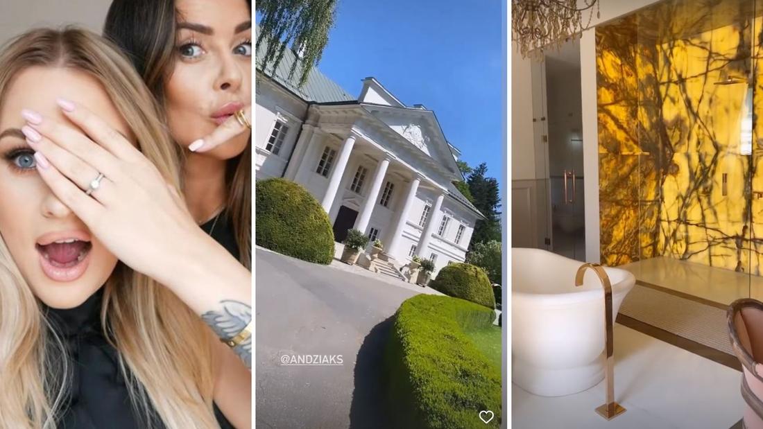 To w tym PAŁACU Andziaks i Luka wzięli ślub