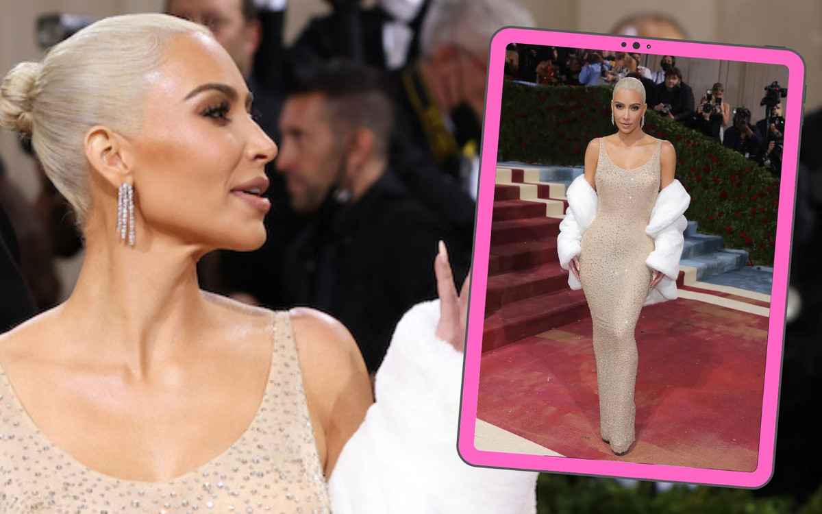 Fani wkurzeni na Kim Kardashian: Tak wyglądają zniszczenia na sukience Marilyn Monroe
