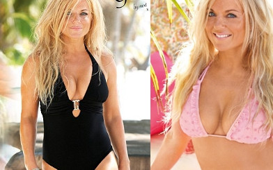 Szok! Geri Halliwell w kostiumach bez Photoshopa!