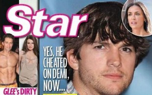 Ashton Kutcher jednak zdradził Demi Moore