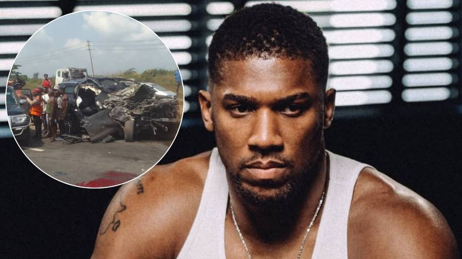 Wypadek Anthony'ego Joshua, fot. Instagram/ Facebook