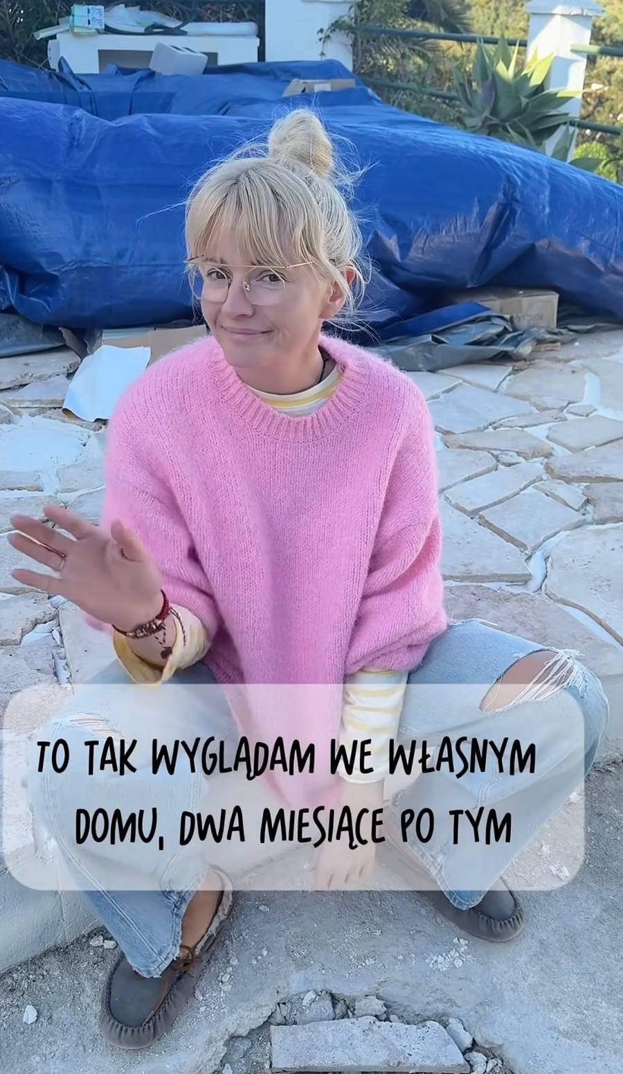 Szelągowska poległa na remoncie własnego domu, fot. Instagram