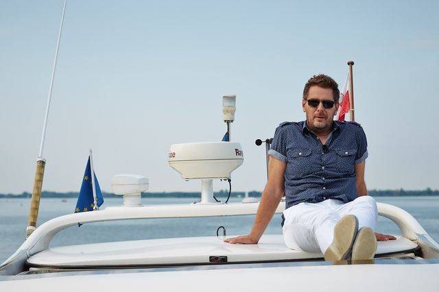 Natalia Siwiec na jachcie z Wojciechem Modestem Amaro