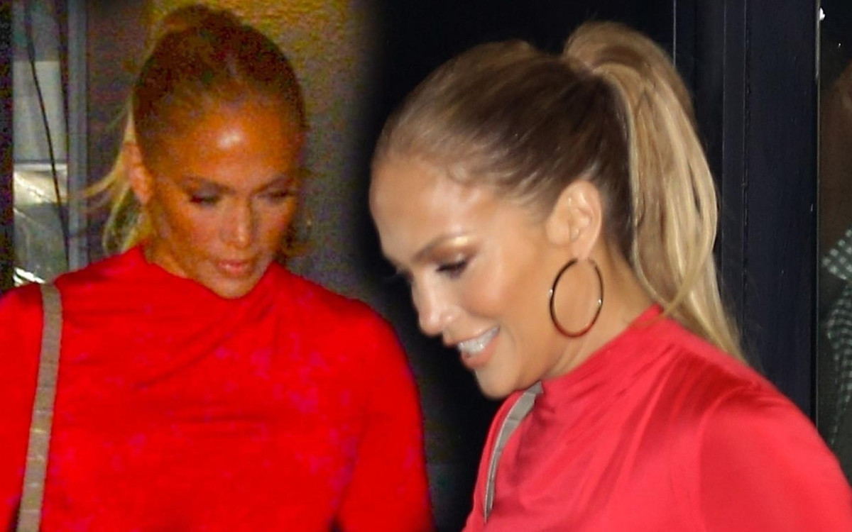 Jeszcze 2 centrymetry i Jennifer Lopez pokazałaby majtki (ZDJĘCIA)