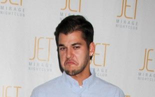 Rob Kardashian też już prowadzi imprezy (FOTO)