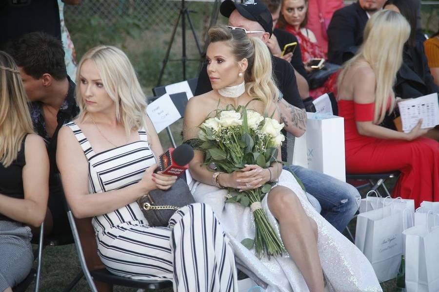 Gwiazdy na pokazie Patrycji Kujawy – Doda w żałobie