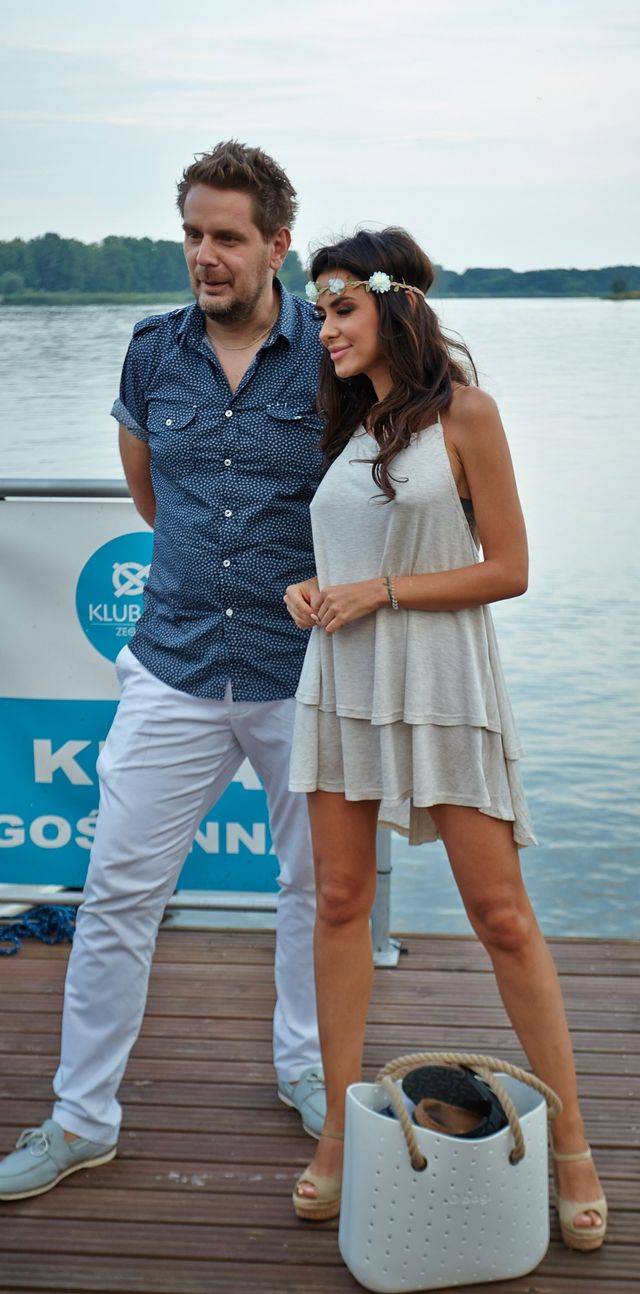 Natalia Siwiec na jachcie z Wojciechem Modestem Amaro