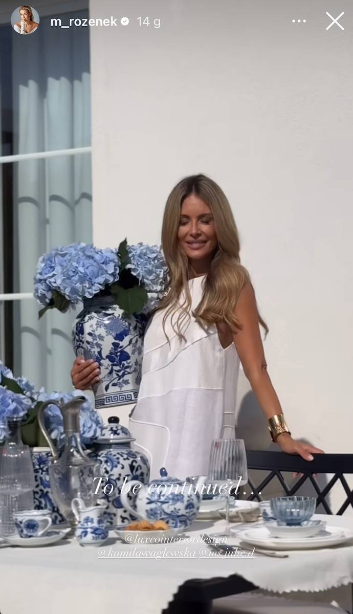 Małgorzata Rozenek wprowadza się do wymarzonej willi! Marmur, taras z kuchnią i luksusowy domek dla Henia… (FOTO)