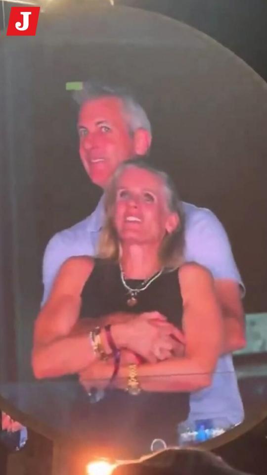 Zdrada na koncercie Coldplay, fot. TikTok