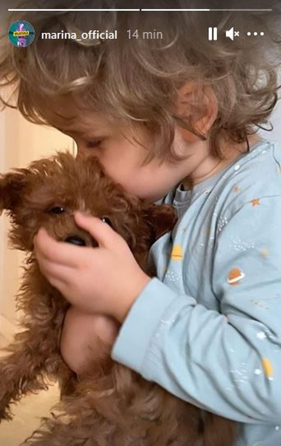 Syn Mariny, Liam z ich pieskiem