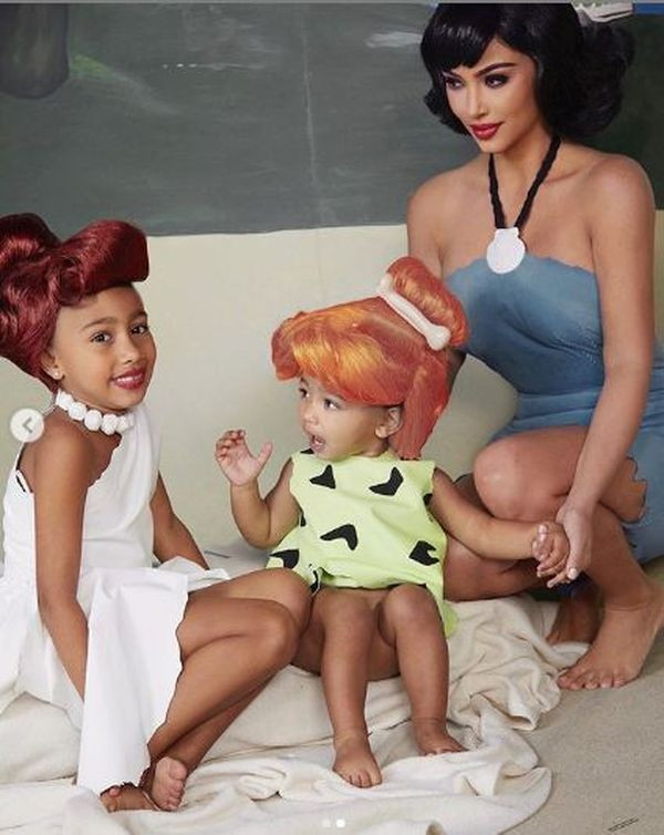 Kim Kardashian z dziećmi