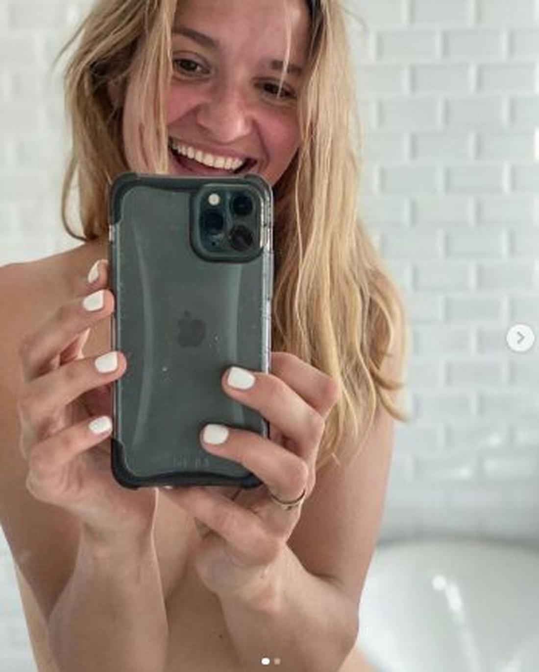 Joanna Koroniewska zrobiła sobie selfie po bieganiu, fot. Instagram Joanny Koroniewskiej