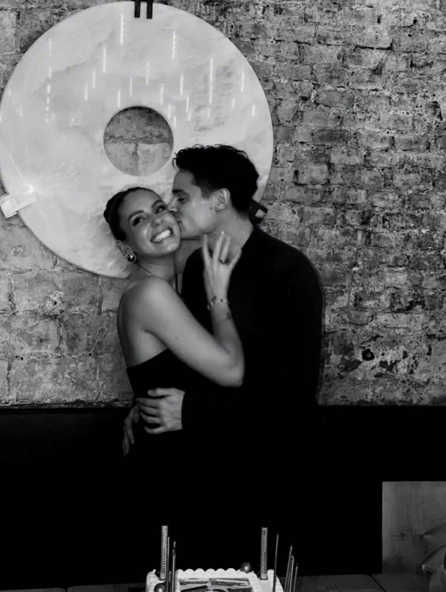 Nicola Zalewski z partnerką/Instagram/nico_zale