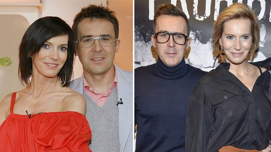 Paulina i Maciej Kurzajewscy kiedyś i dziś