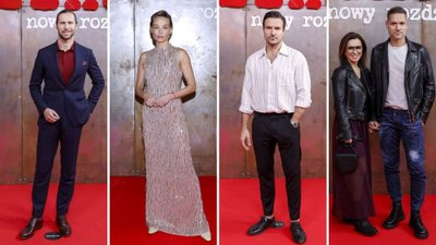 Gwiazdy na premierze “Glina. Nowy rozdział”. Stramowski, zjawiskowa Książkiewicz, Stuhr, Tadla z mężem…(FOTO)