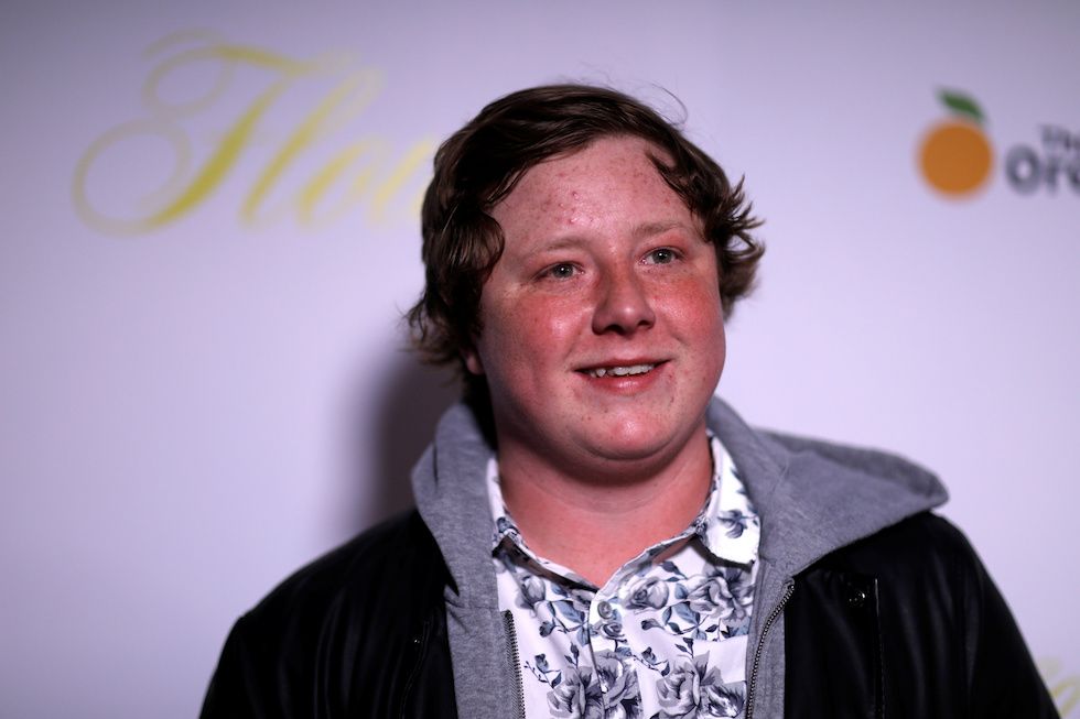 Cast member Joey Morgan poses at the premiere for "Flower" in Los Angeles, California, U.S., March 13, 2018.,Image: 436209780, License: Rights-managed, Restrictions: , Model Release: no, Credit line: MARIO ANZUONI / Reuters / Forum