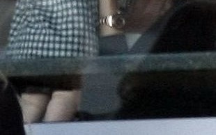 Victoria Beckham zabrała Harper na mecz (FOTO)