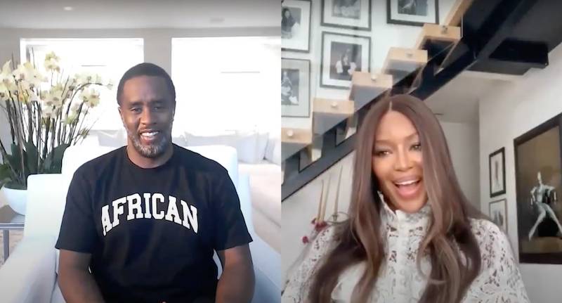 Naomi Campbell i Diddy