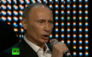 Putin bawił się z gwiazdami kina [VIDEO]