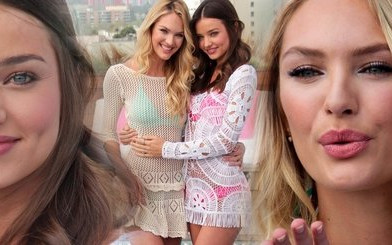 Kerr i Swanepoel promują nową kolekcję VS (FOTO)