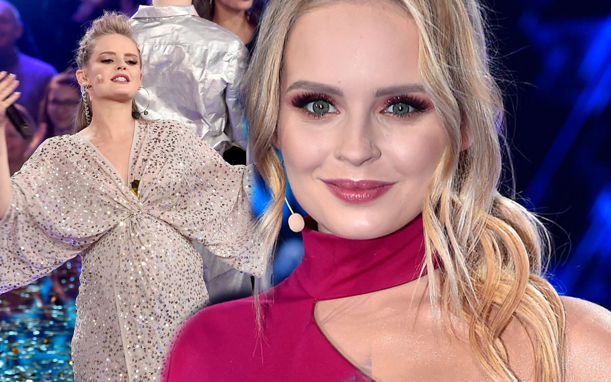 Kalicka z OGROMNYM brzuchem pozuje razem z chłopakiem