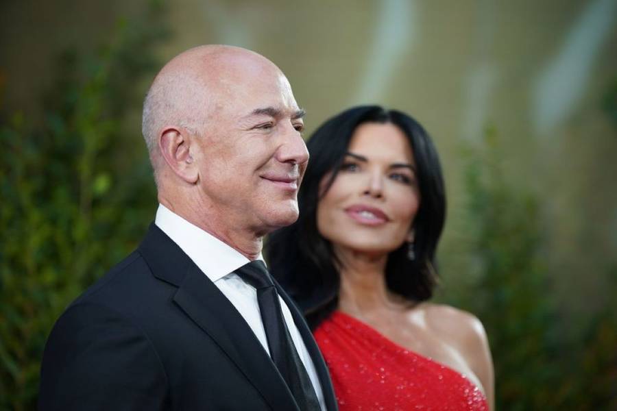 Jeff Bezos i Lauren Sanchez