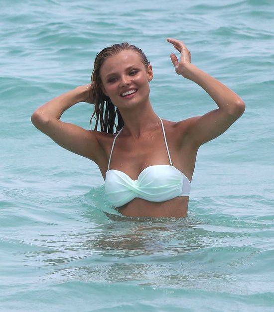 Magdalena Frąckowiak w akcji