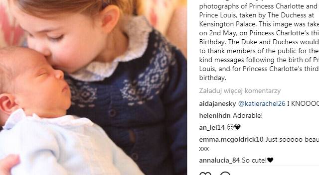 Charlotte już opiekuje się Louisem! Kate zrobiła NIESAMOWITE zdjęcia!