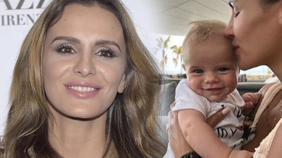 Syn Artura i Sary Boruc skończył rok. Na nowym zdjęciu widać jego podobieństwo do mamy