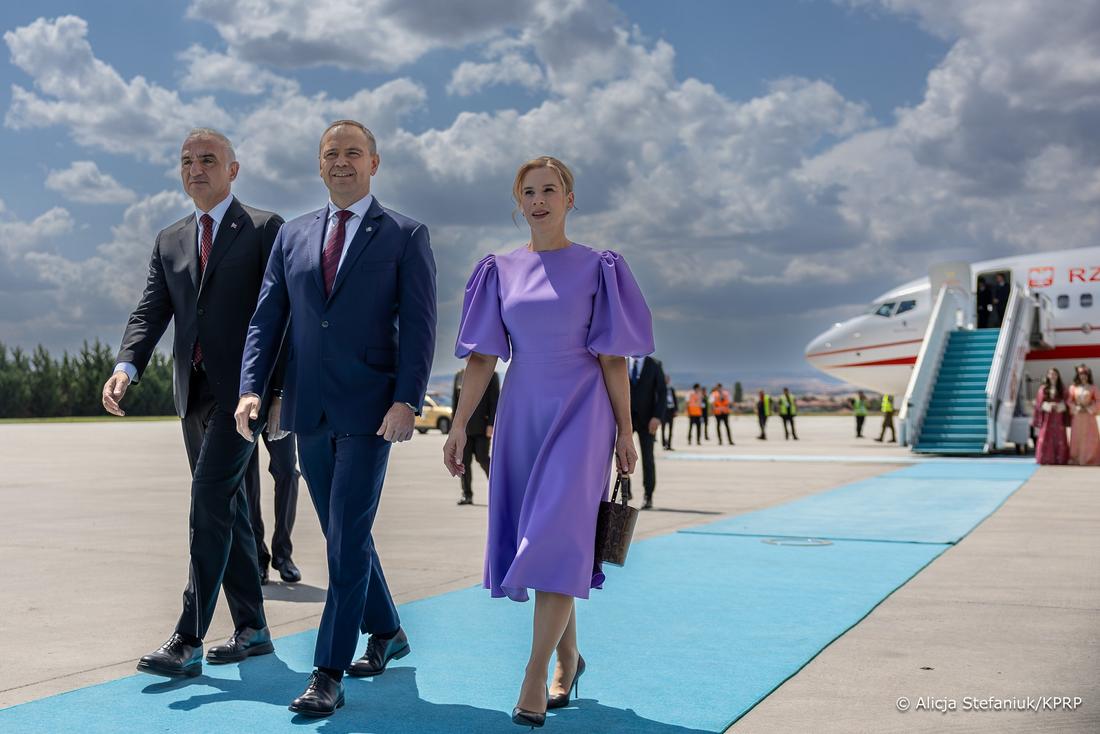 Karol Nawrocki i Marta Nawrocka