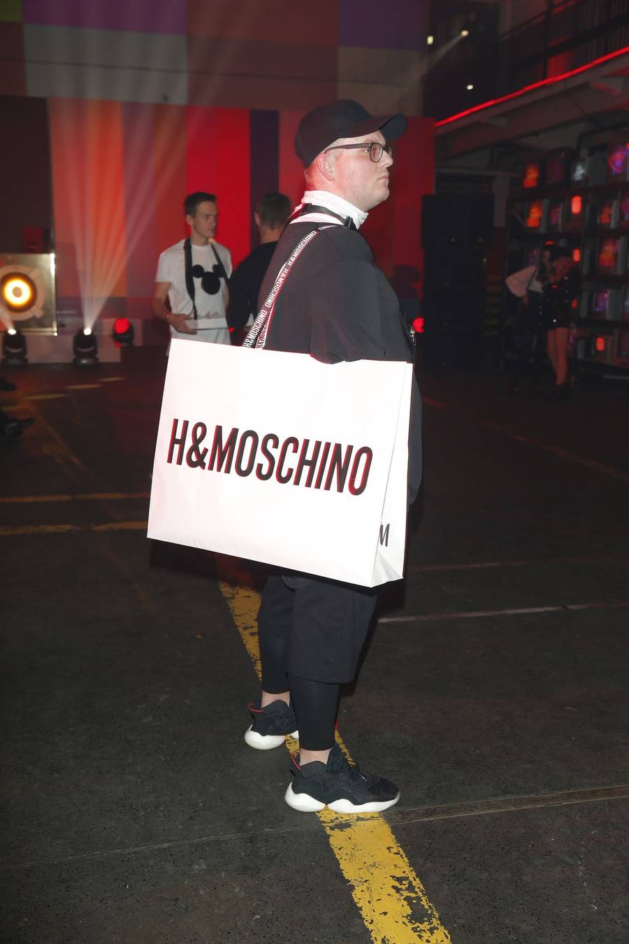 Gwiazdy na pokazie kolekcji Moschino dla HM