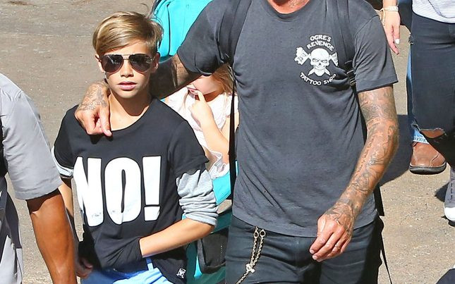 Nie tego spodziewał się David Beckham po synu Romeo?