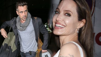 Nowe fakty na temat romansu Angeliny Jolie i Colina Farrella! Robi się gorąco