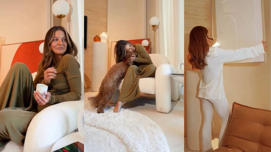 Metamorfoza salonu Ani Lewandowskiej, fot. Instagram