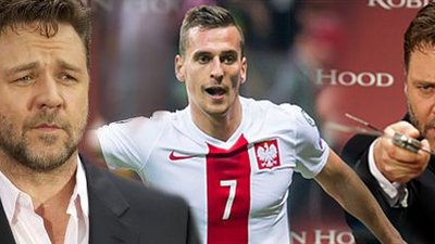 Arkadiusz Milik zripostował Russella Crowe. Aktor… nie pozostał mu dłużny!