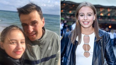 Oliwia Bieniuk przekomarza się z ojcem pod jego zdjęciem z ukochaną: “Zeszyty trzeba kupić”