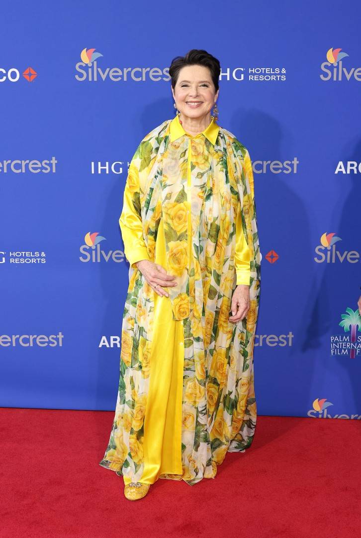 Zatrzęsienie gwiazd na Festiwalu w Palm Springs: Ariana Grande ubrana w piłkę do jogi, Angelina Jolie z córką, Nicole Kidman…