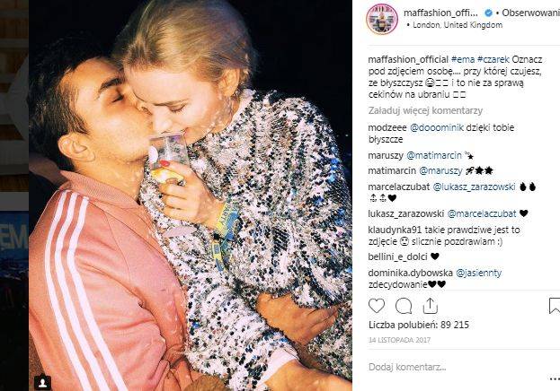 Maffashion z Czarkiem – słodka para!