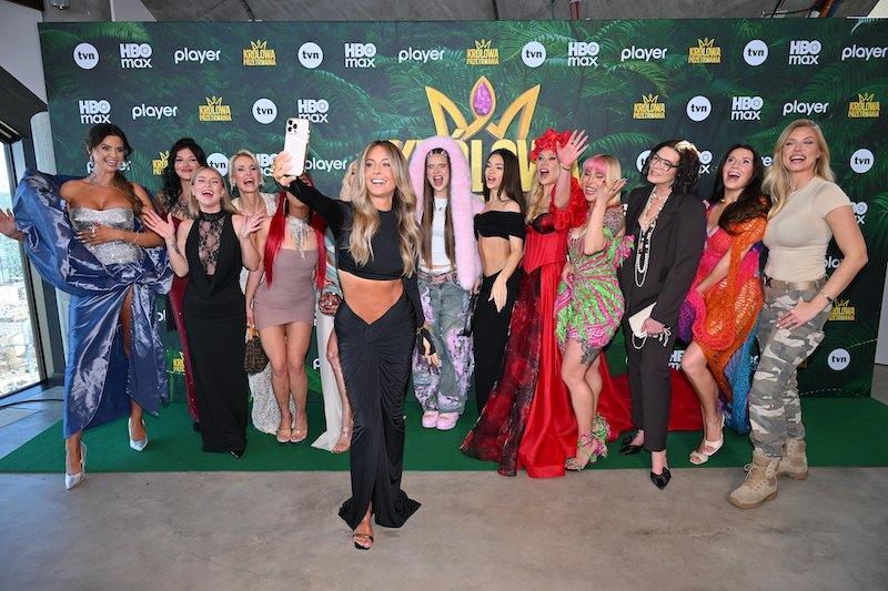 Dominika Serowska na premierze "Królowej przetrwania"/ KAPiF