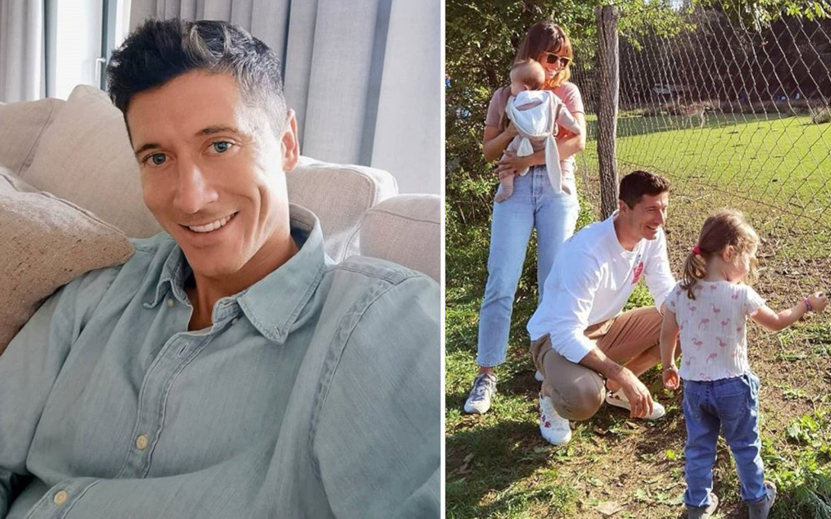 Robert Lewandowski bawi się z Laurą na kanapie. Ale ona jest już duża!